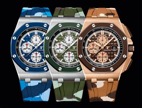 audemars piguet royal oak camo|audemars piguet collection.